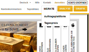 New main navigation